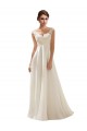 Buy V-Neck Lace Wedding Dress On Chiffon UK