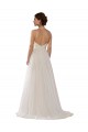 Buy Illusion Halter Lace Boho Wedding Dress with Plunging Sweetheart Bodice UK