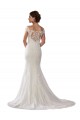 Buy Modern Off the Shoulder Mermaid Lace Wedding Dress UK