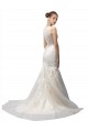 Buy Illusion High Neck Mermaid Lace Wedding Dress UK