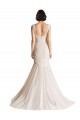 Buy V-Neck Mermaid Tulle Wedding Dress UK