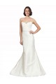 Buy Trumpet Satin Wedding Dress with Sweetheart Lace Bodice UK