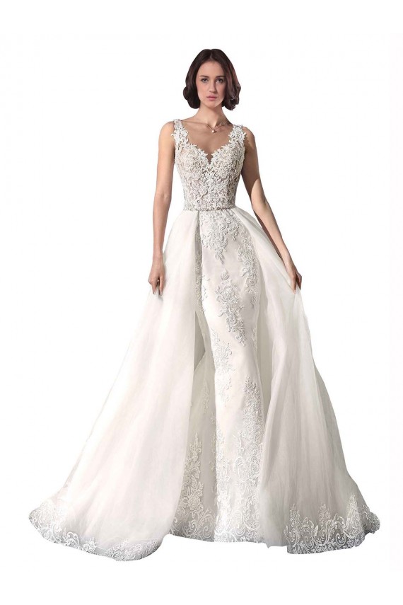 Buy Sweetheart Fit and Flare Tulle Lace Wedding Dress UK