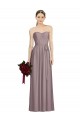 Buy Sweetheart Neckline Long Full Length Chiffon Bridesmaid Dress UK