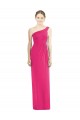 Buy One Shoulder Long Chiffon Bridesmaid Dress UK