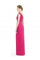 Buy One Shoulder Long Chiffon Bridesmaid Dress UK