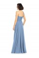 Buy One Shoulder Long Chiffon Bridesmaid Dress with Sweetheart Bodice UK