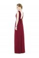 Buy Low Square Back Sleeveless Shirred Skirt Bridesmaid Dress UK