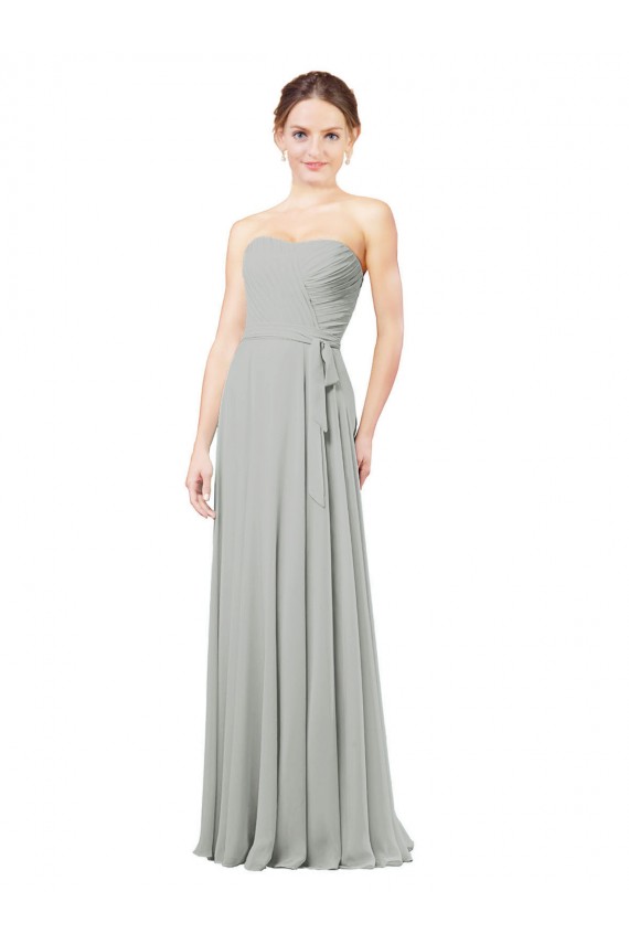 Buy Delicately Draped Chiffon Bridesmaid Dress UK