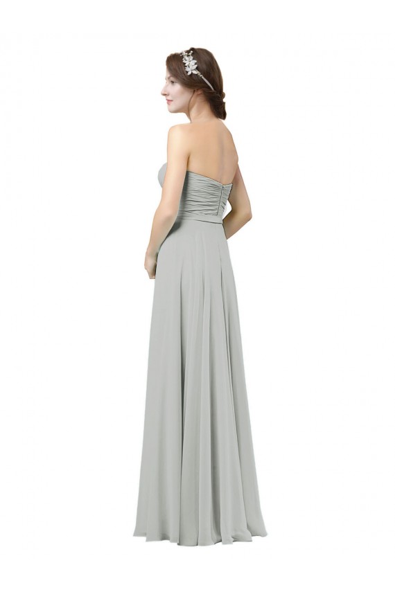 Buy Delicately Draped Chiffon Bridesmaid Dress UK