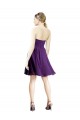 Buy Draped Chiffon Long Sweetheart Cocktail Bridesmaid Dress UK