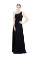 Buy Sweetheart Chiffon Bridesmaid Dress with Beaded One Shoulder Strap UK