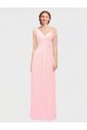 Buy One Shoulder Twisted Waist Sweetheart Chiffon Bridesmaid Dress UK