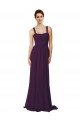 Buy Full Length Chiffon Bridesmaid Dress with Spaghetti Straps UK