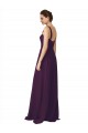 Buy Full Length Chiffon Bridesmaid Dress with Spaghetti Straps UK