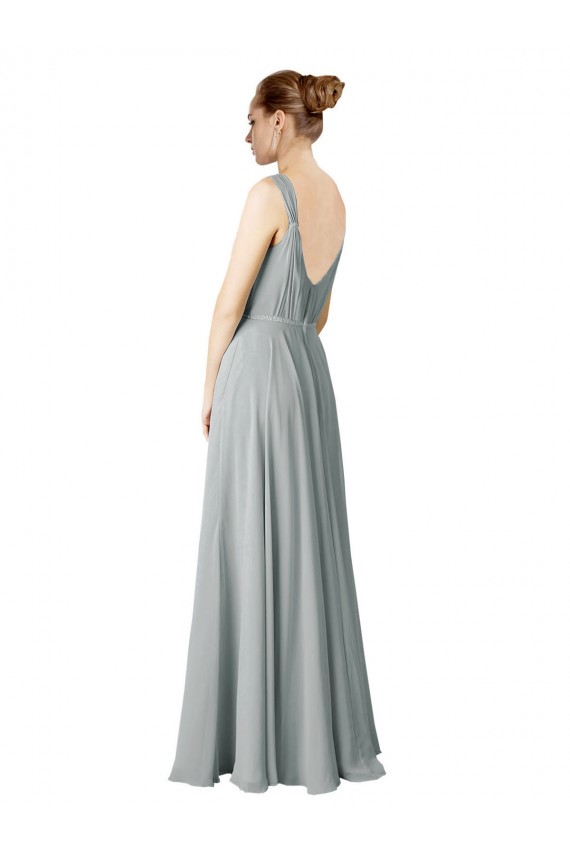 Buy Figure Flattering Chiffon Bridesmaid Dress with Beaded Detail UK