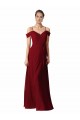 Buy Chiffon with Beaded Embroidery Bridesmaid Dress UK