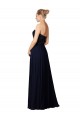 Buy Long Chiffon Sweetheart Neckline Bridesmaid Dress with Beading UK