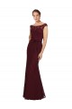 Buy Lace Bridesmaids Dress with Matching Satin Tie Sash UK