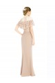 Buy Off the Shoulder Sleeves Sheath Chiffon Bridesmaid Dress / Prom Dress UK
