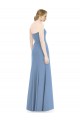Buy Draped Strapless Sweetheart Trumpet Chiffon Bridesmaid Dress UK