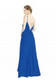 Buy Sleeveless Surplice Chiffon Bridesmaid Dress with Spaghetti Straps UK