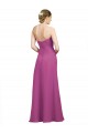 Buy Sweetheart Neckline Pleated Chiffon Bridesmaid Dress with Low Back UK