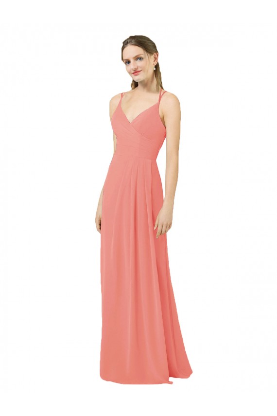 Buy Flirty Chiffon Bridesmaid Dress with Modern Back Detail UK