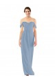Buy Sweetheart Neckline Chiffon Off-the-Shoulder Bridesmaid Dress UK