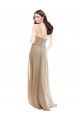 Buy Elegant Bridesmaid with High Neckline and Illusion V-Neck UK