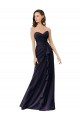 Buy Strapless Chiffon Bridesmaids Dress with Sweetheart Neckline UK