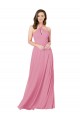 Buy Chiffon Bridesmaid Dress / Prom Dress with Keyhole Front UK