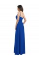 Buy One Shoulder A-Line Chiffon Bridesmaid Dress with Pleated Bodice UK