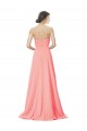 Buy Strapless Chiffon Bridesmaid Dress with Ruched Sweetheart Neckline UK