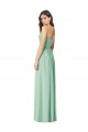 Buy Draped Sweetheart Strapless Long Chiffon Bridesmaid Dress UK