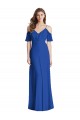 Buy Ruffled Cold-Shoulder Chiffon Maxi Bridesmaid Dress UK
