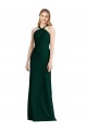 Buy Sleek Full-Length Twist Halter Chiffon Bridesmaid Dress UK