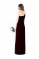 Buy One Shoulder Chiffon Trumpet Bridesmaid Dress UK
