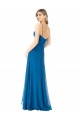 Buy Simple Sweetheart Chiffon Bridesmaid Dress with Cascading Overlay UK