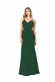 Buy Criss Cross Strappy Chiffon Bridesmaid Dress UK