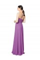 Buy Braided Straps Cross Back Sweetheart Chiffon Bridesmaid Dress UK