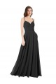 Buy Cowl Back Spaghetti Straps Long Chiffon Bridesmaid Dress  UK
