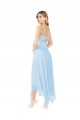 Buy Chiffon Midi Length Keyhole Back Cocktail Bridesmaid Dress UK