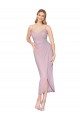 Buy Short Knee Length Chiffon Wrap Bridesmaid Dress / Cocktail Prom Dress with Straps UK