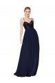 Buy Sweetheart High Neck Sequin Top Long Chiffon Bridesmaid Dress / Prom Dress UK