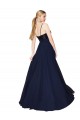 Buy Sweetheart High Neck Sequin Top Long Chiffon Bridesmaid Dress / Prom Dress UK