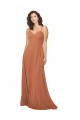 Buy Chiffon Bridesmaid Dress with Tie Back Keyhole UK