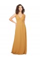 Buy Boho Chiffon Bridesmaid Dress with Tied Straps UK