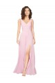 Buy Chiffon Bridesmaid Dress with Tassel Straps UK
