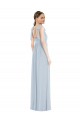 Buy Tie Shoulder Empire Waist Maxi Bridesmaid Dress UK